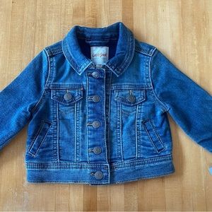 Cat & Jack Blue Jean Jacket Classic Denim Style